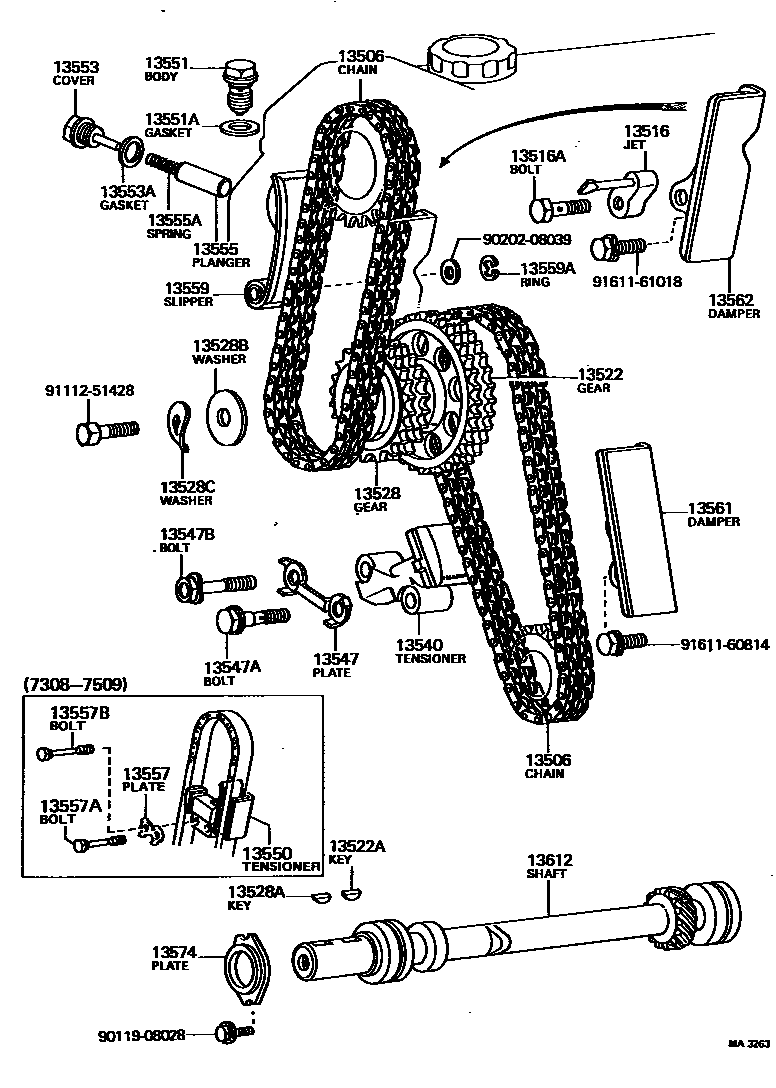 1303 — TIMING CHAIN