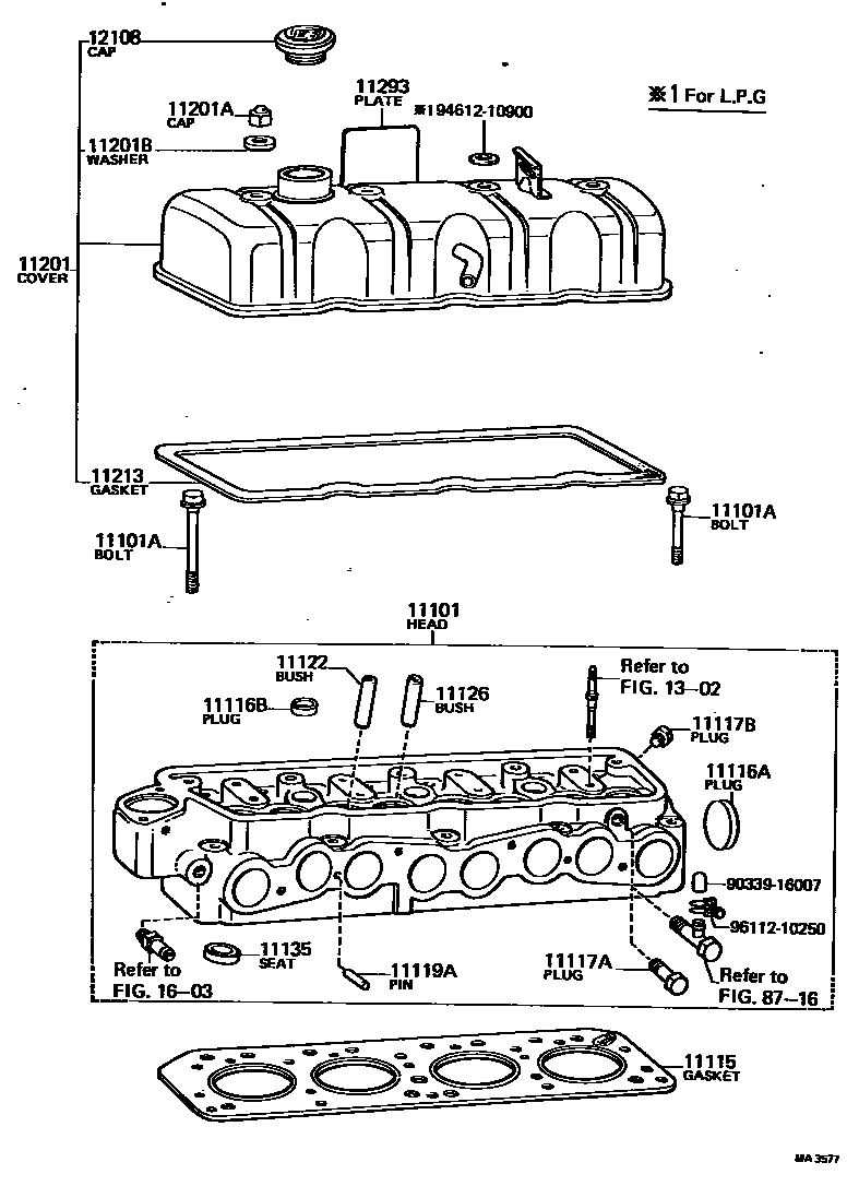 1104 — CYLINDER HEAD