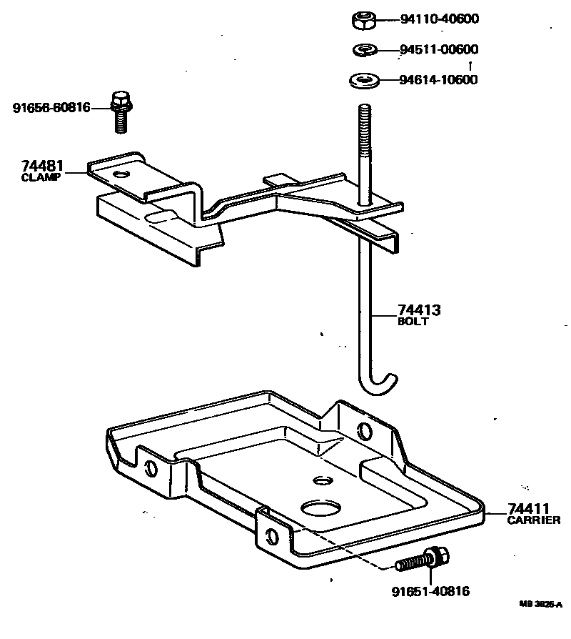 7402 — BATTERY CARRIER
