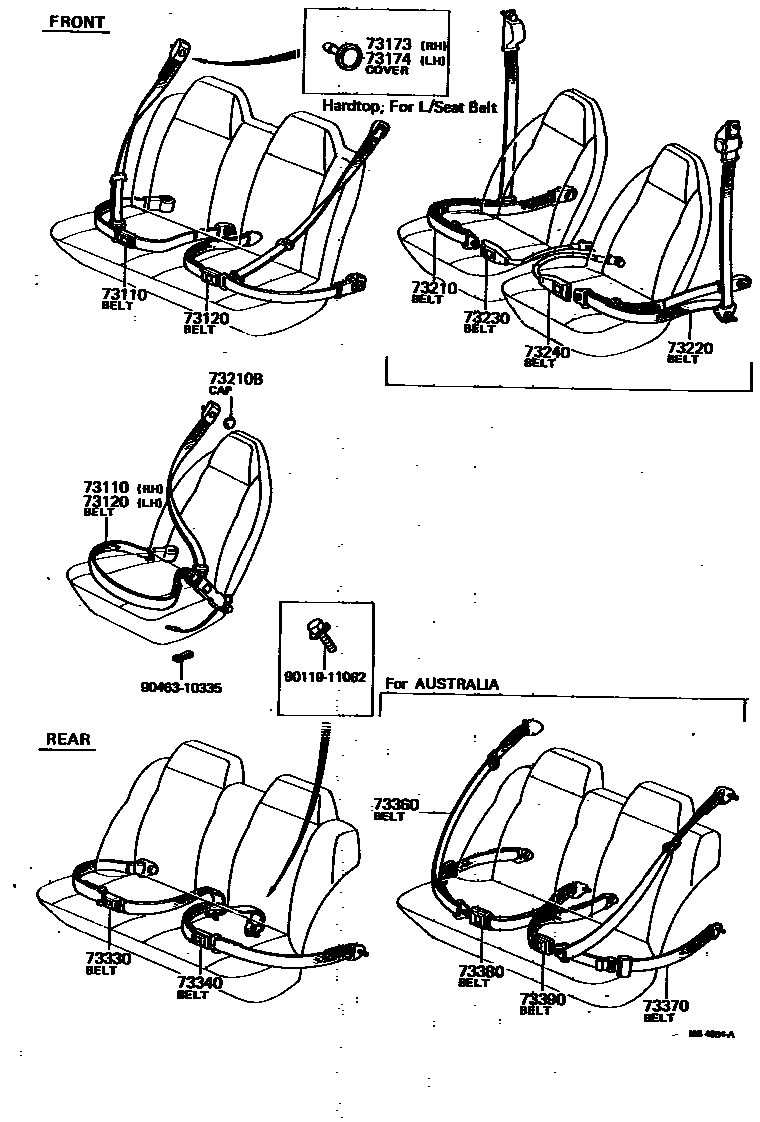 7104 — SEAT BELT & CHILD RESTRAINT SEAT
