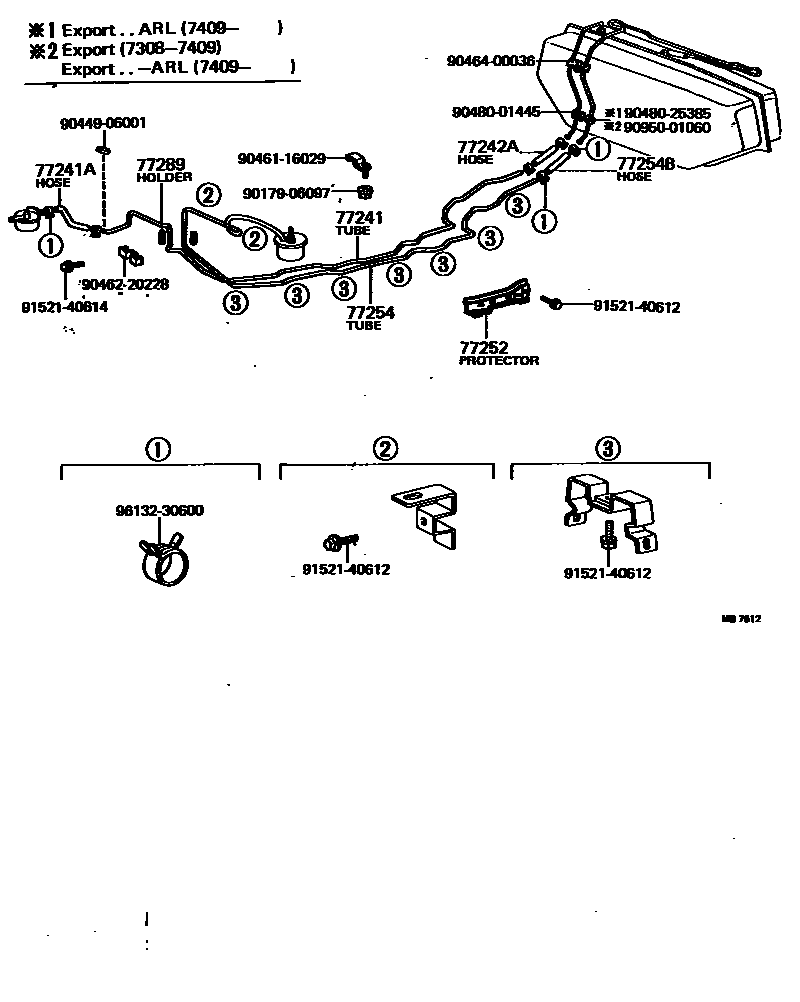 7701 — FUEL TANK & TUBE