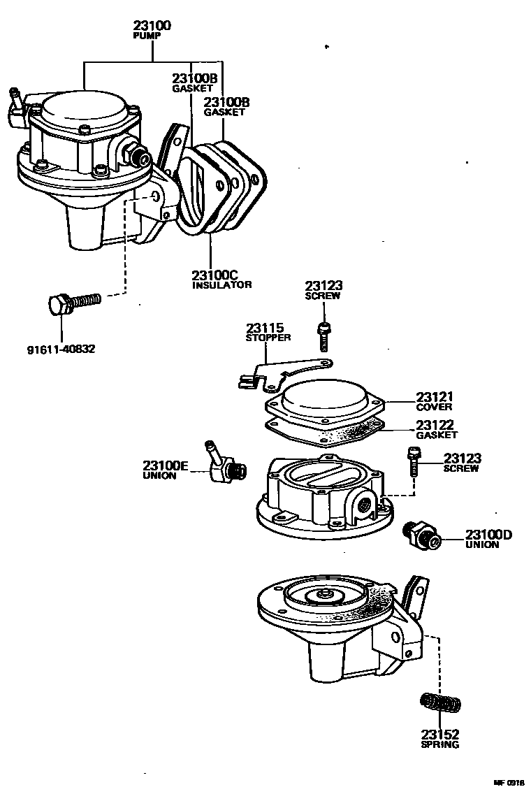 2301 — FUEL PUMP & PIPE