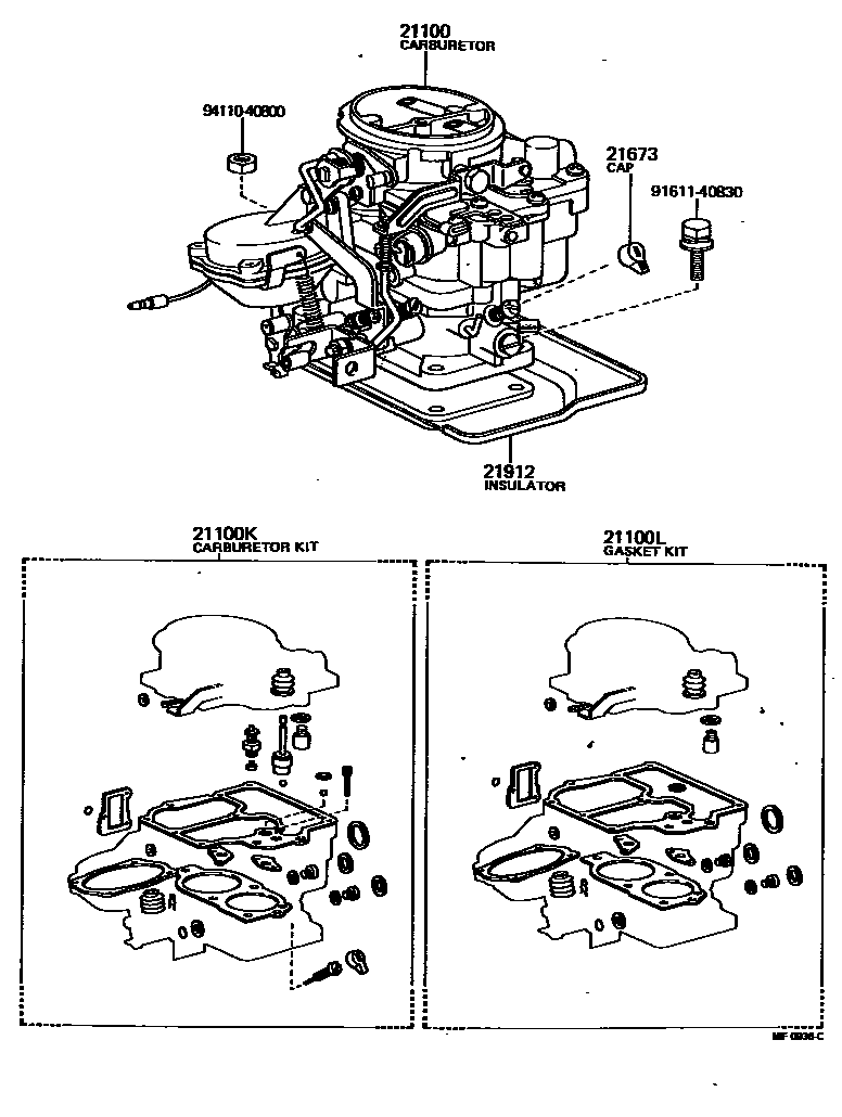 2102 — CARBURETOR ASSEMBLY
