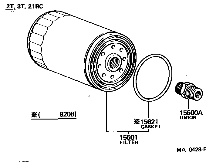 1502 — OIL FILTER