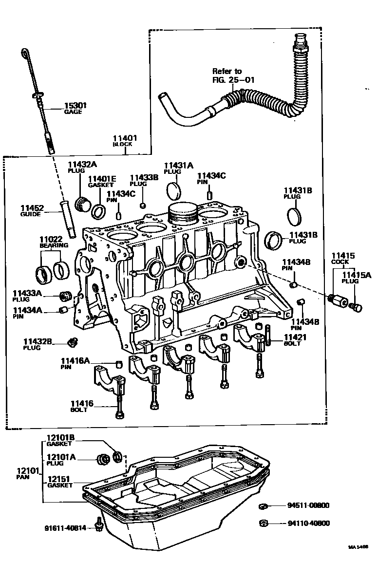 1105 — CYLINDER BLOCK