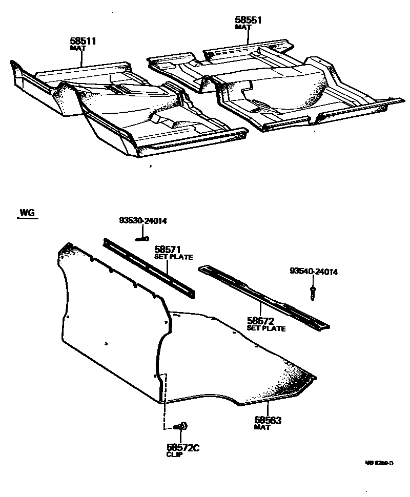5803 — FLOOR MAT