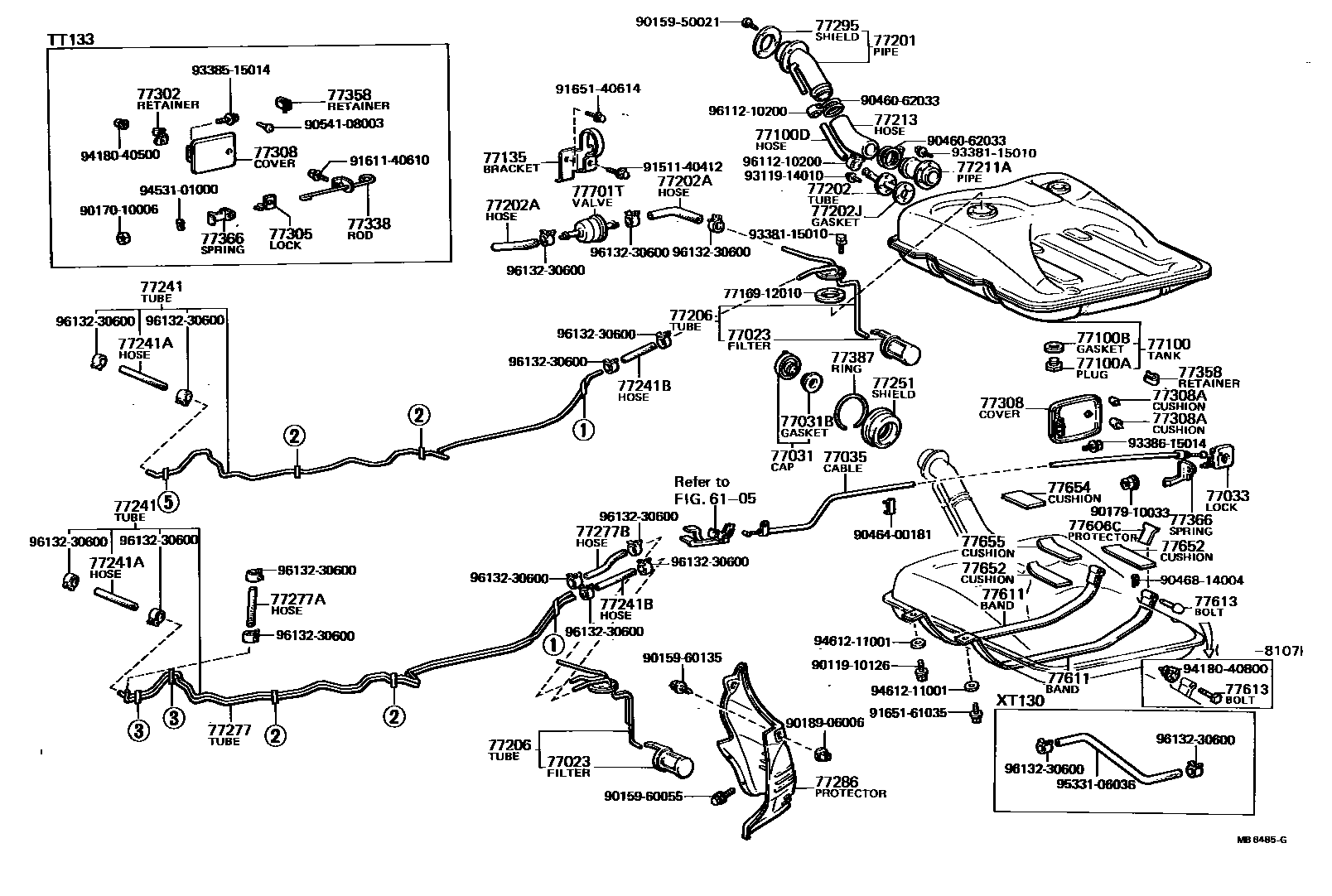 7701 — FUEL TANK & TUBE