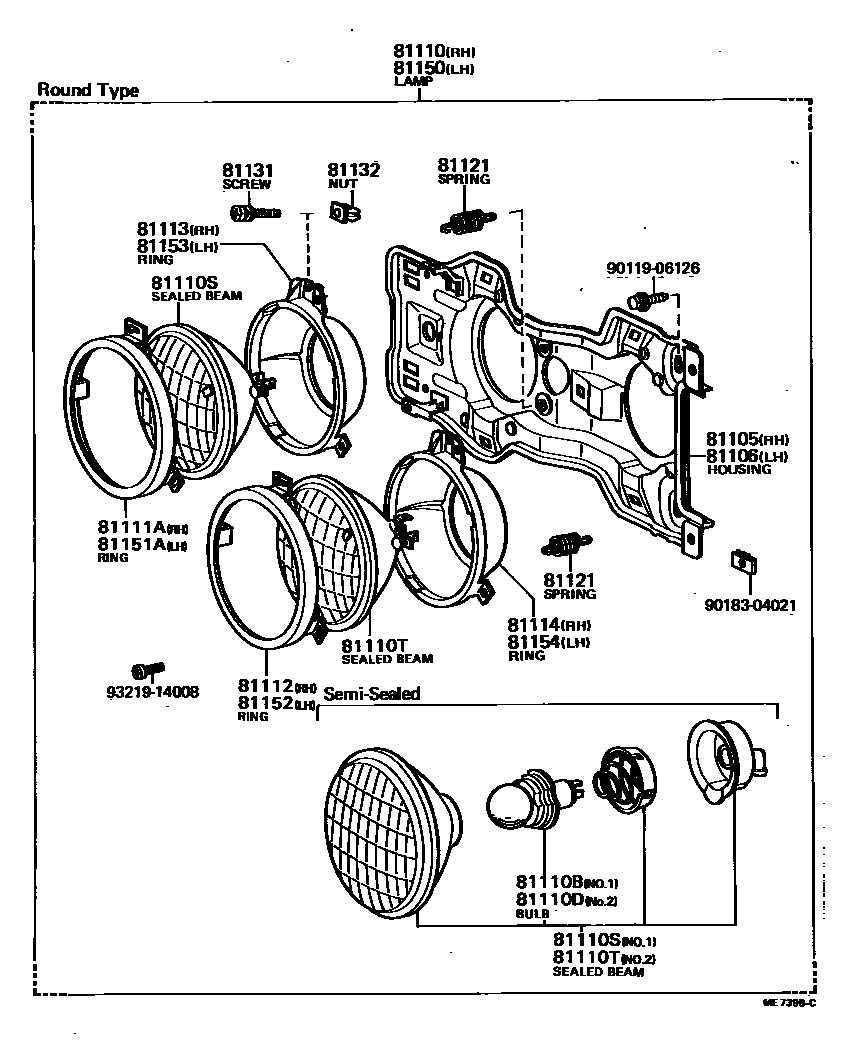 8101 — HEADLAMP