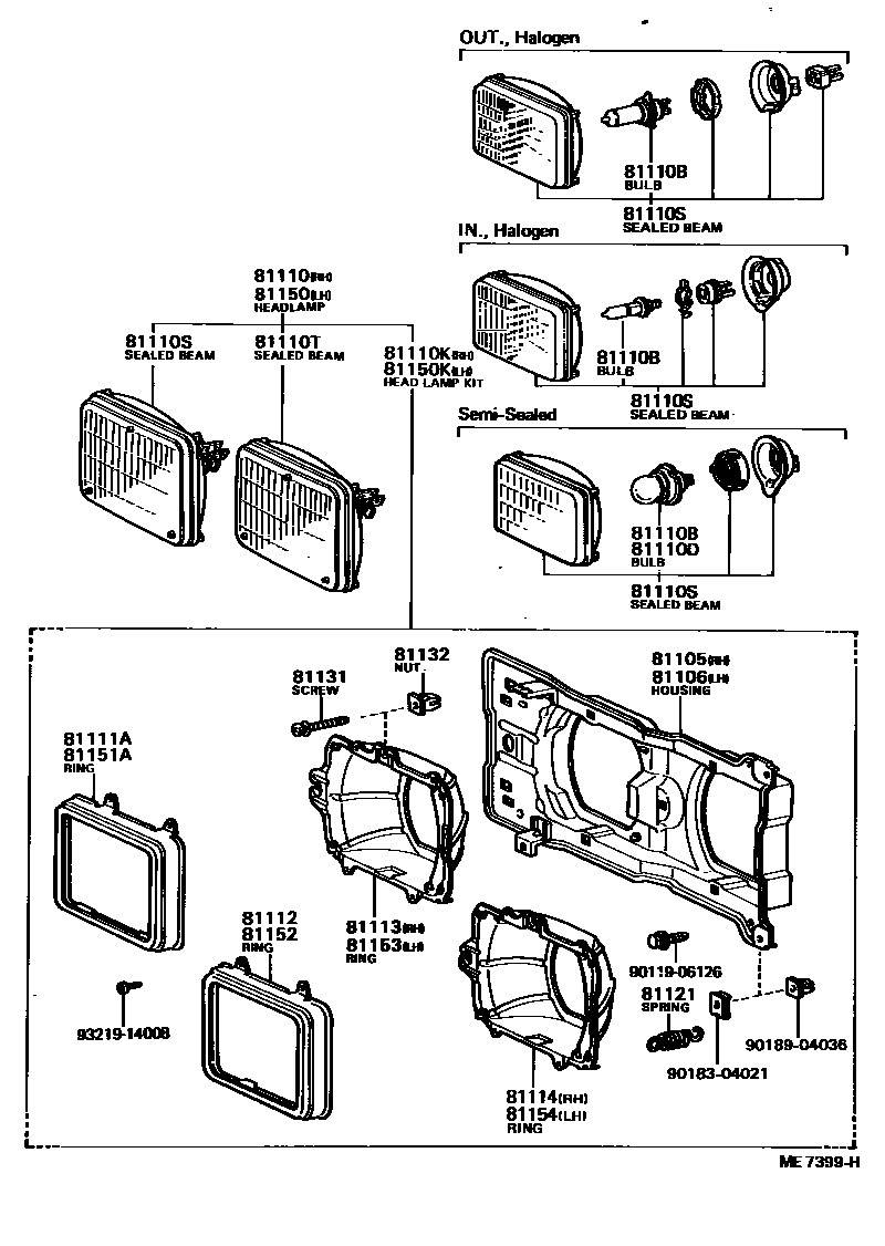 8101 — HEADLAMP