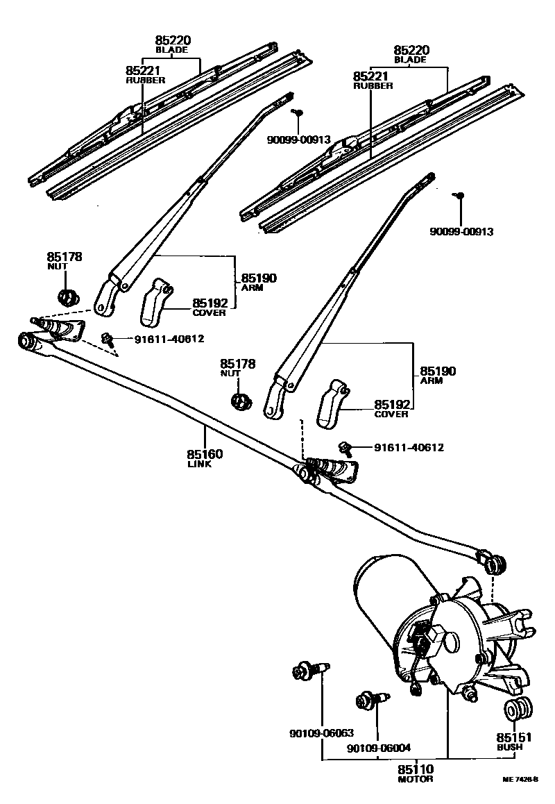 8501 — WINDSHIELD WIPER