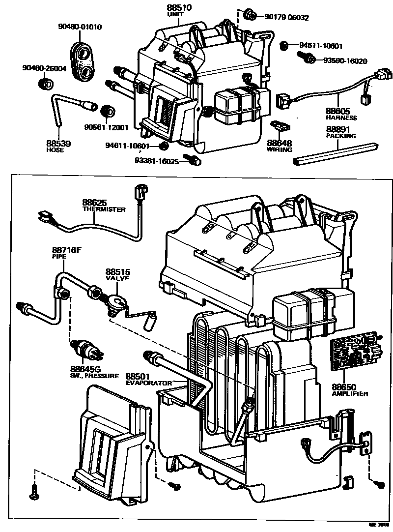 8714 — HEATING & AIR CONDITIONING - COOLER UNIT
