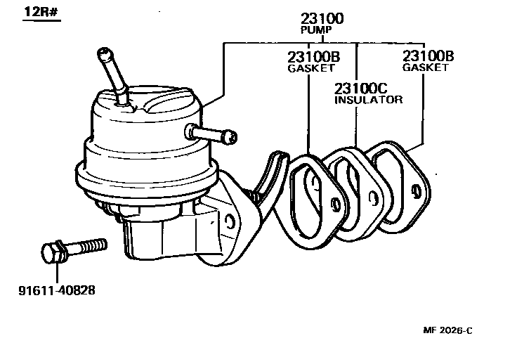 2301 — FUEL PUMP & PIPE