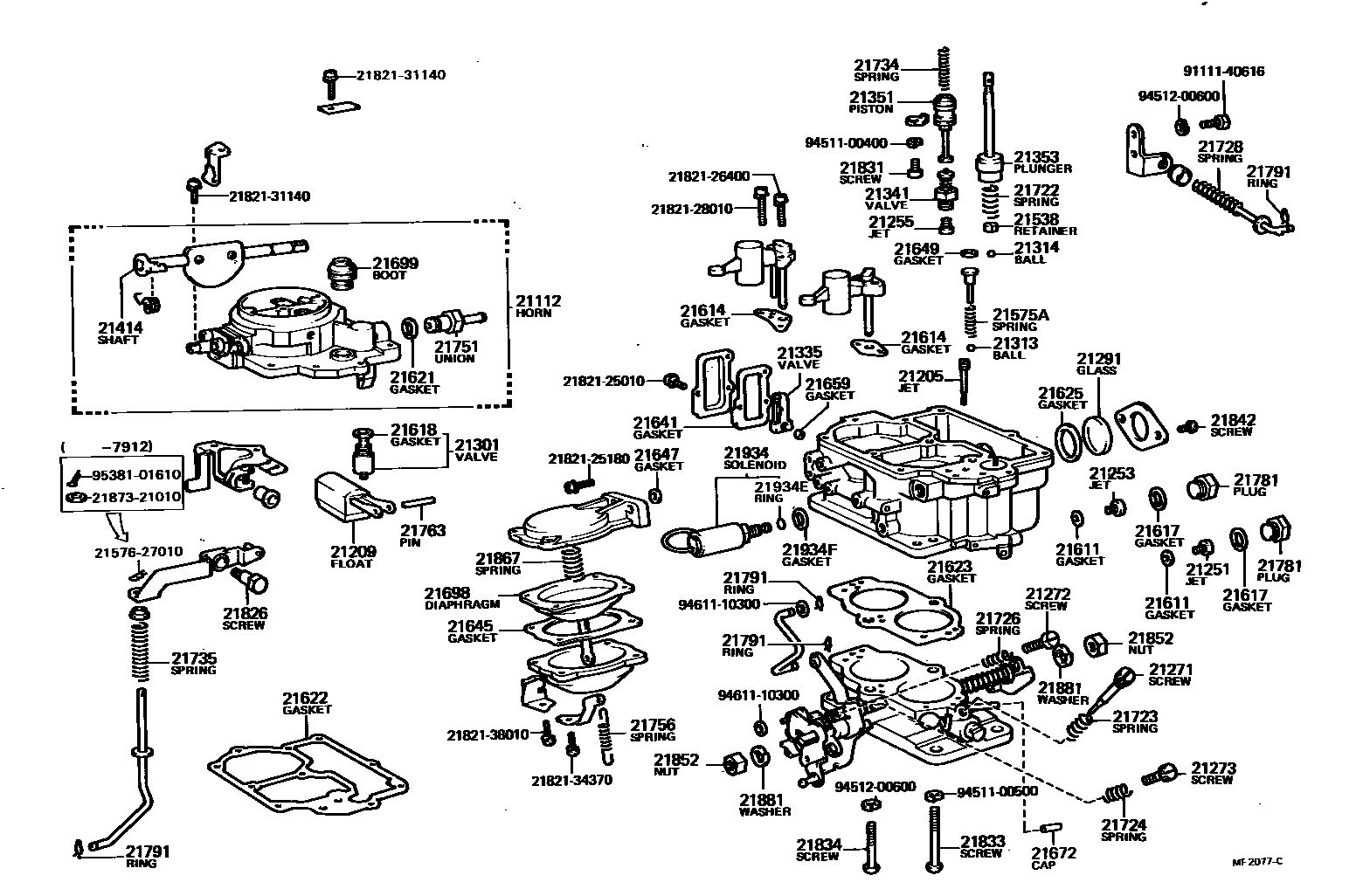 2103 — CARBURETOR