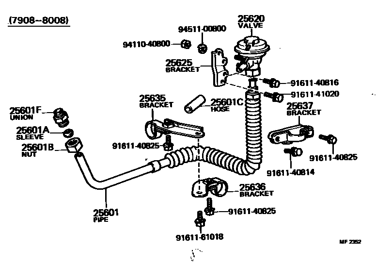 2501 — EXHAUST GAS RECIRCULATION SYSTEM