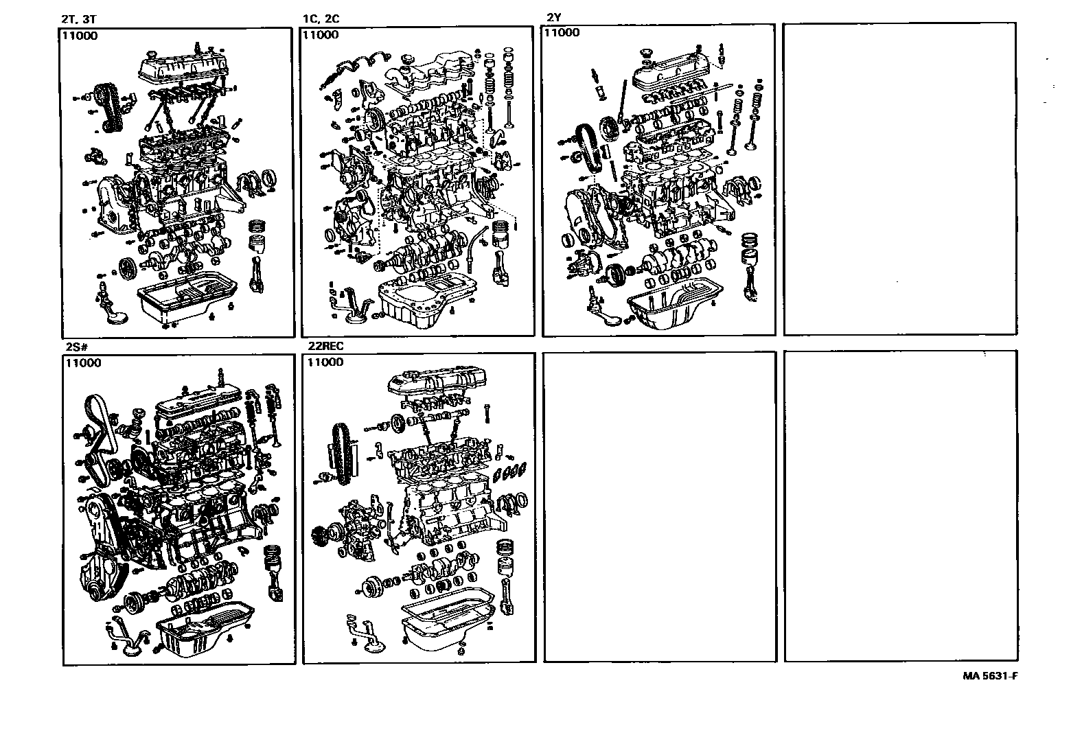 1101 — PARTIAL ENGINE ASSEMBLY