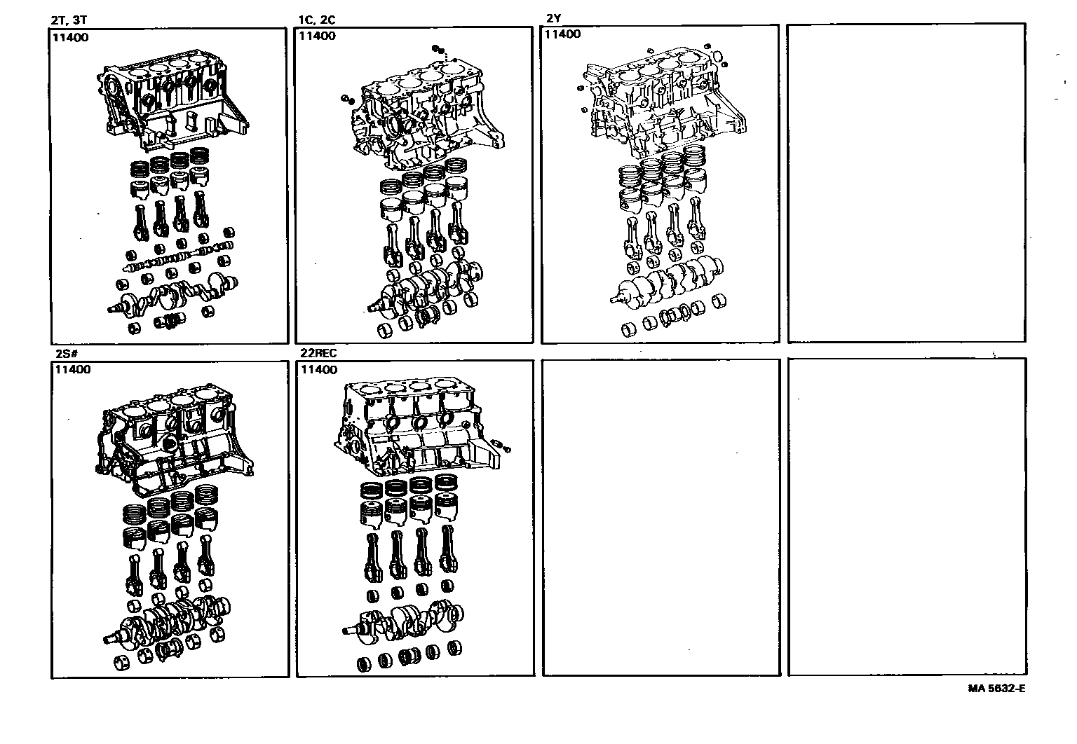 1102 — SHORT BLOCK ASSEMBLY