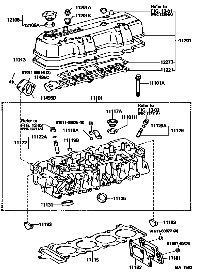 1104 — CYLINDER HEAD