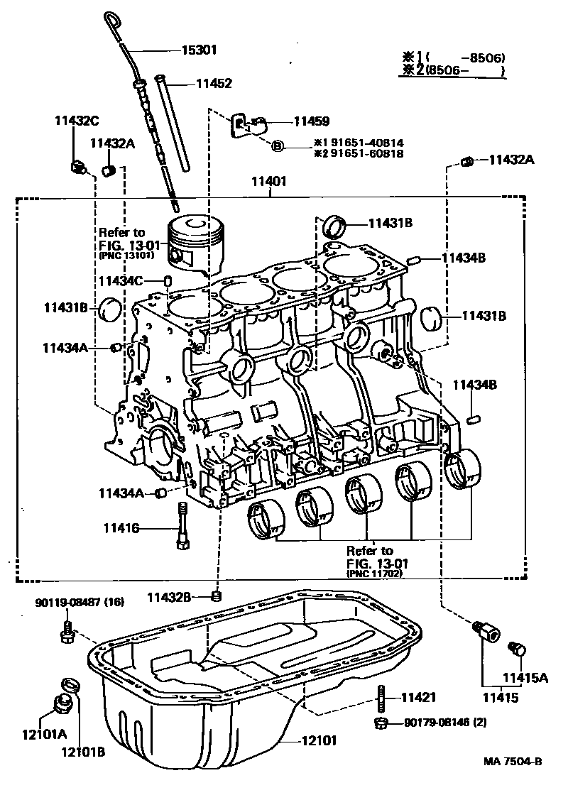 1105 — CYLINDER BLOCK