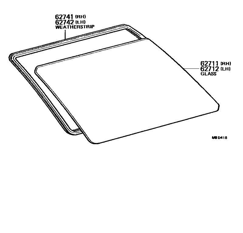6103 — QUARTER WINDOW