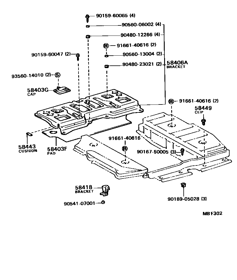6404 — DECK BOARD & DECK TRIM COVER