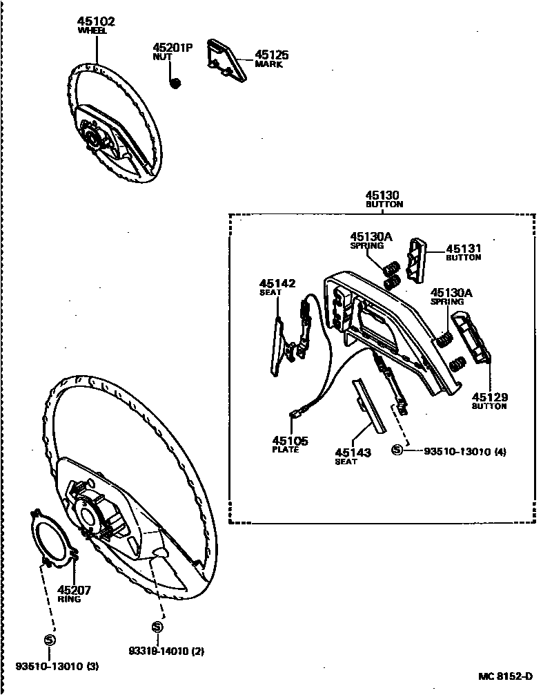 4504 — STEERING WHEEL