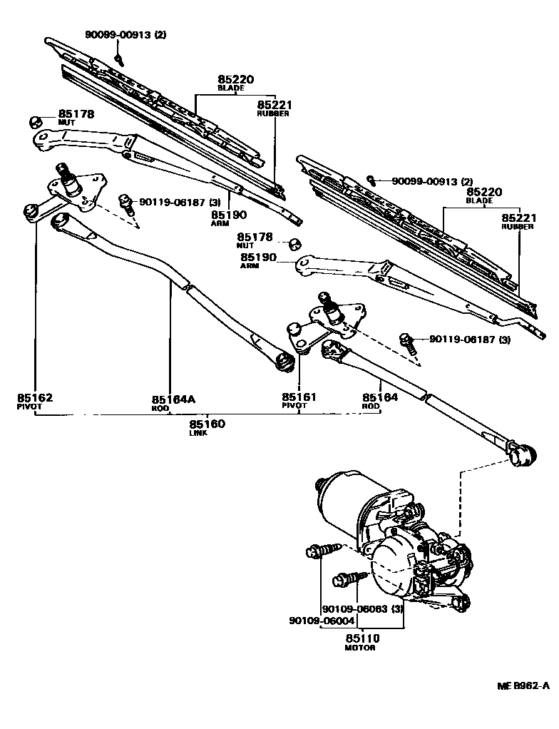 8501 — WINDSHIELD WIPER