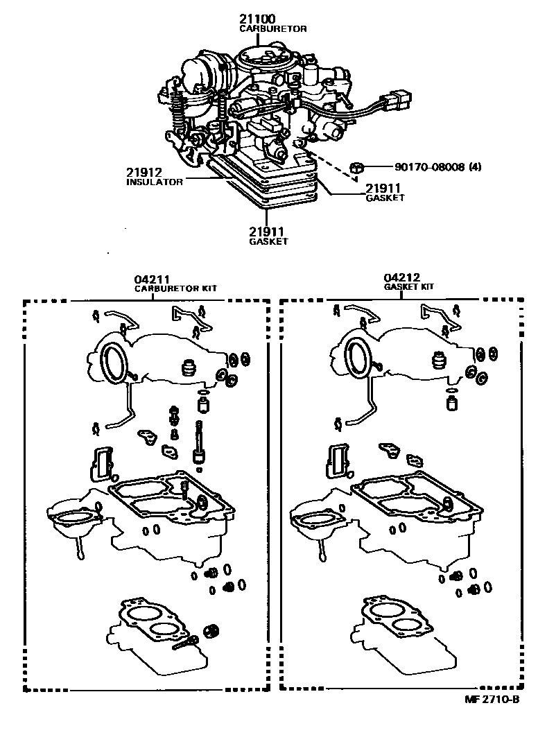 2102 — CARBURETOR ASSEMBLY