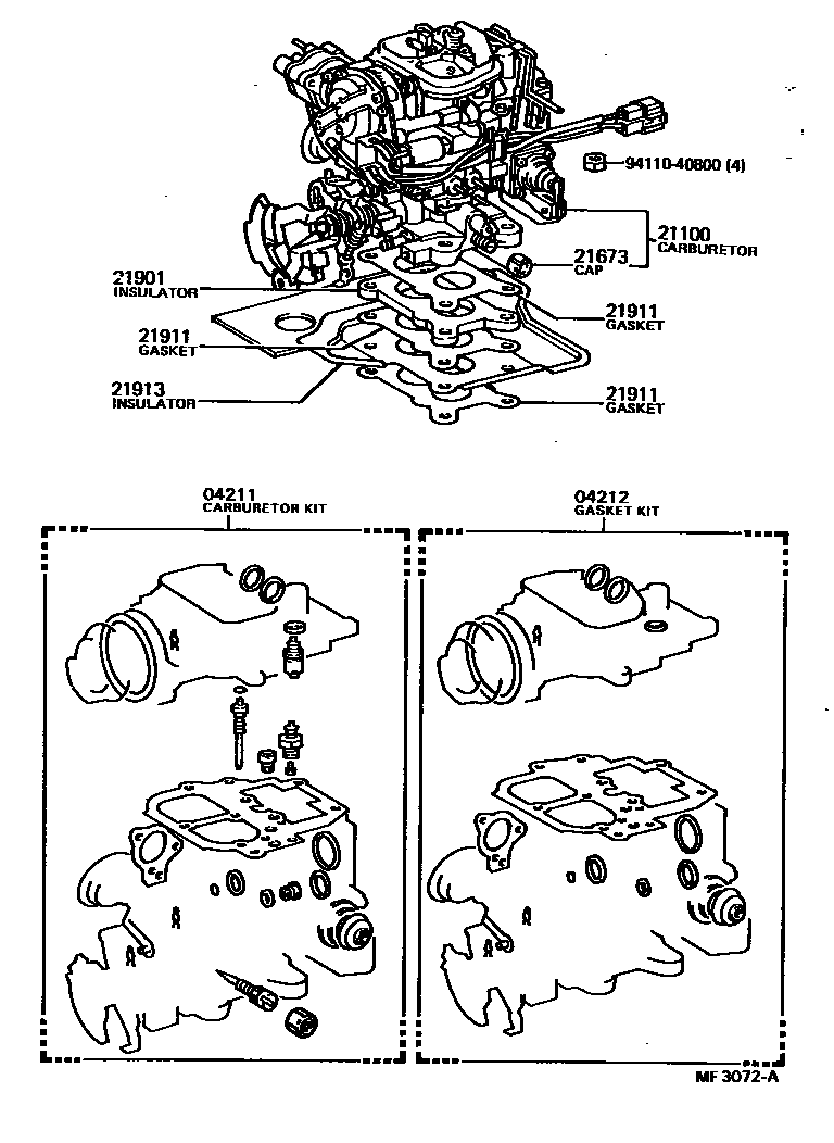 2102 — CARBURETOR ASSEMBLY