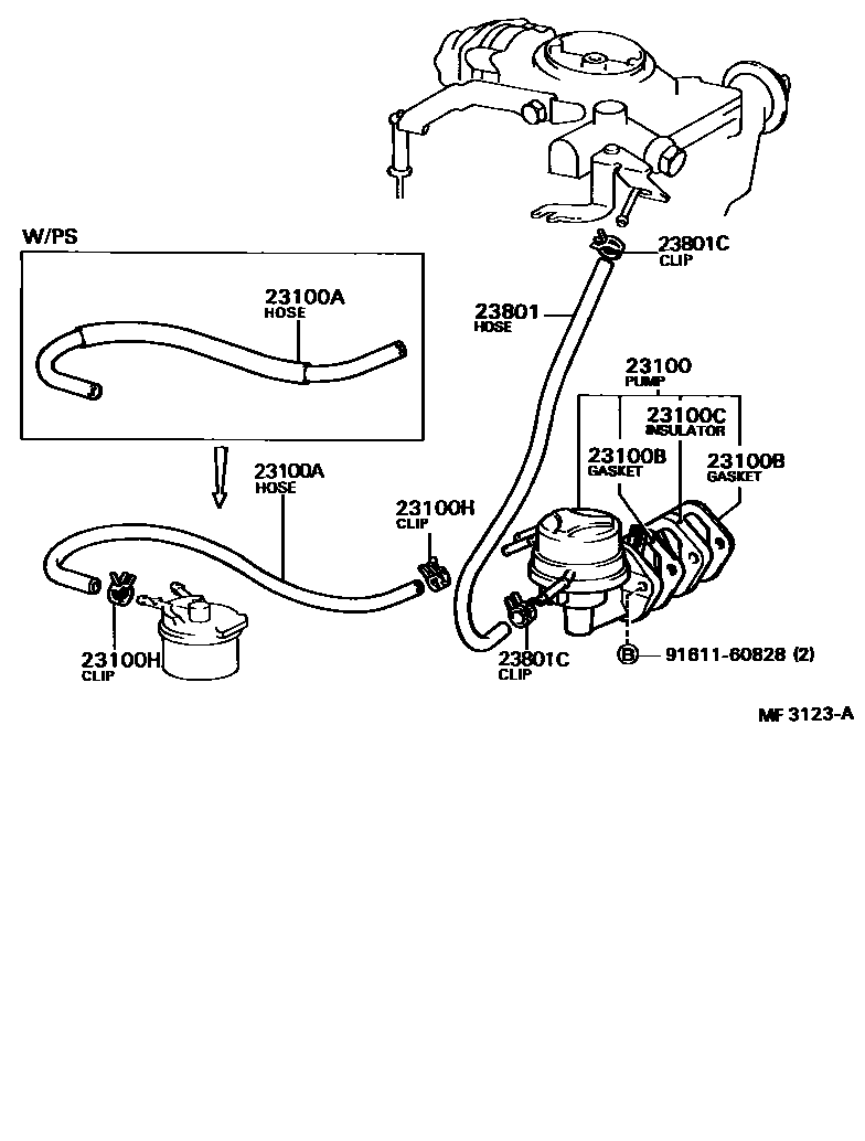 2301 — FUEL PUMP & PIPE