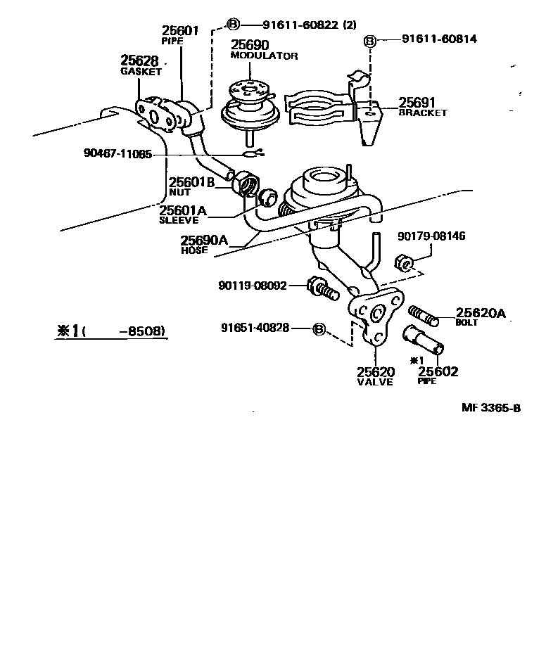 2501 — EXHAUST GAS RECIRCULATION SYSTEM