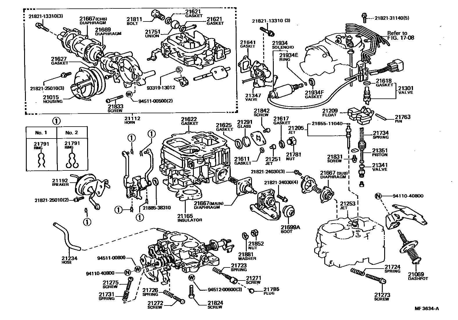 2103 — CARBURETOR
