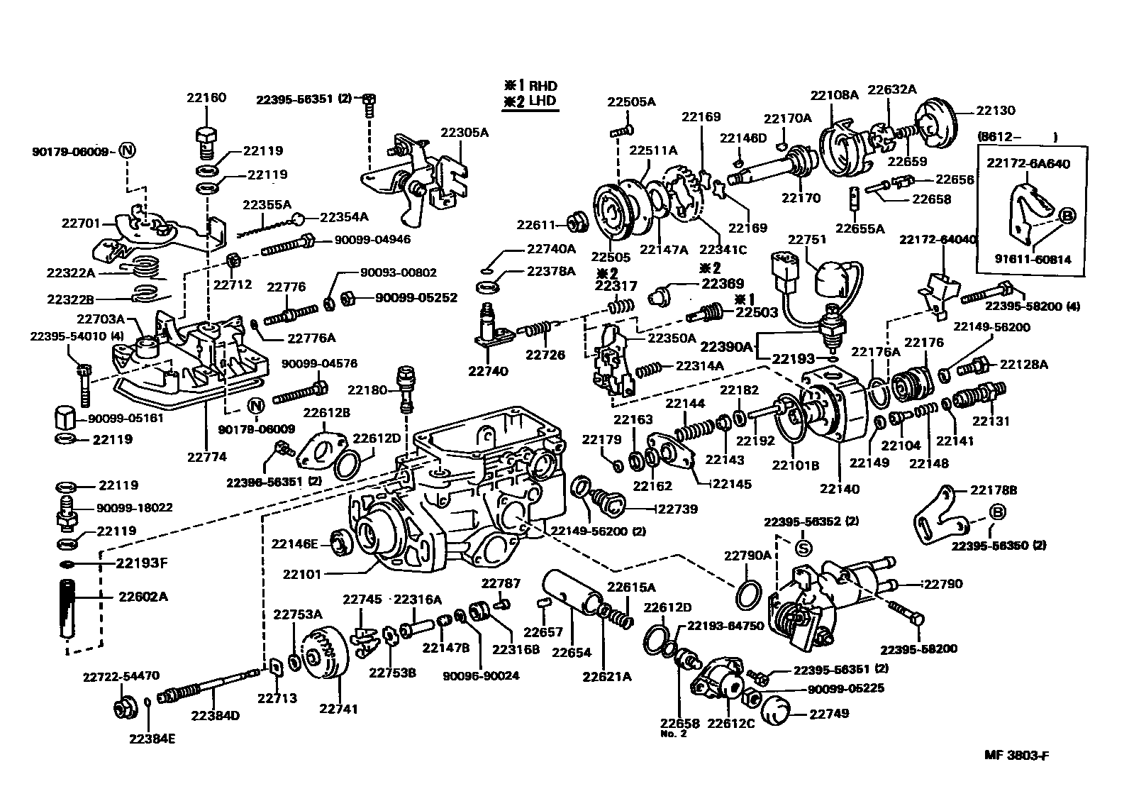 2203 — INJECTION PUMP BODY