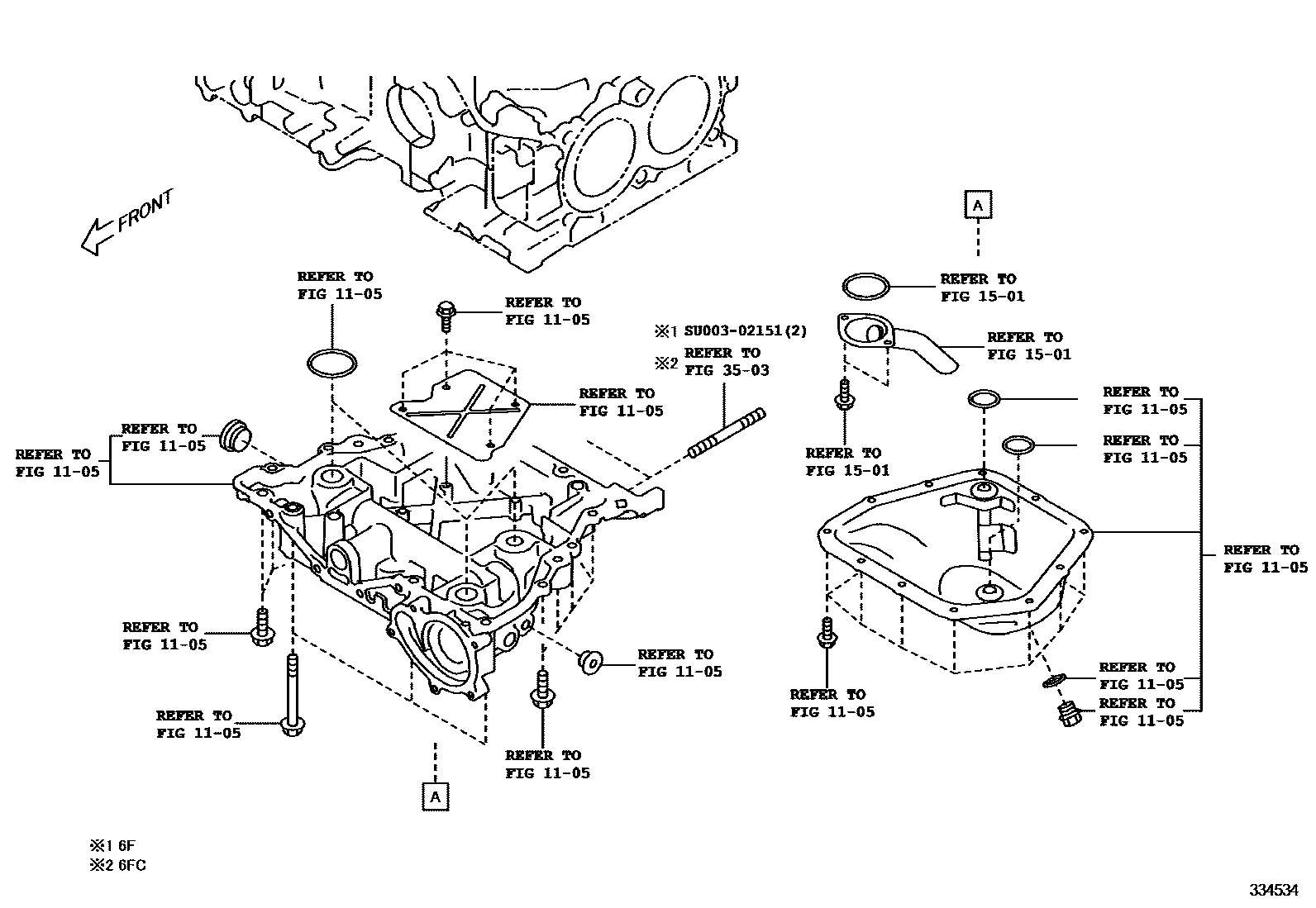 3302 — CLUTCH HOUSING & TRANSMISSION CASE (MTM)