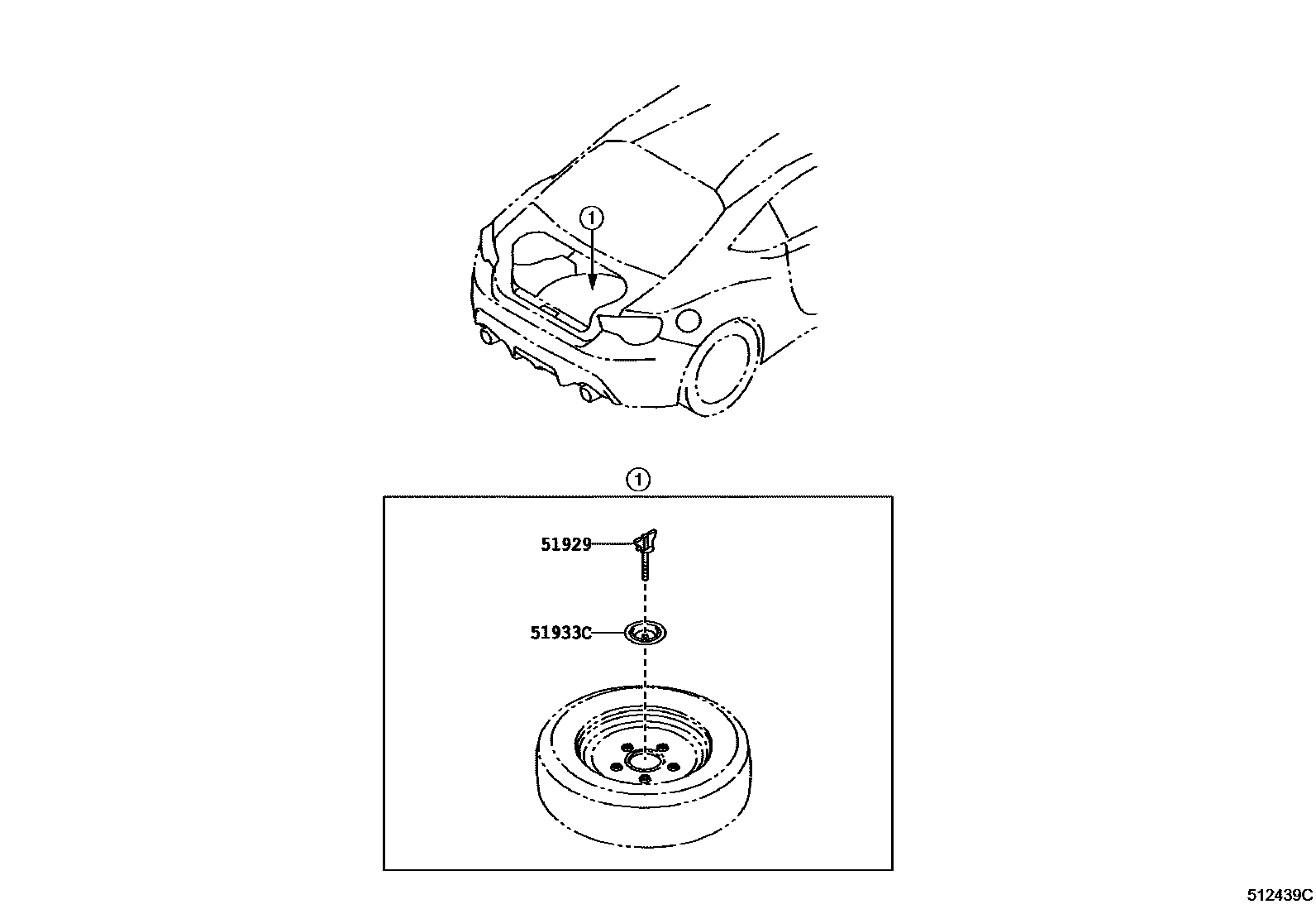 5104 — SPARE WHEEL CARRIER