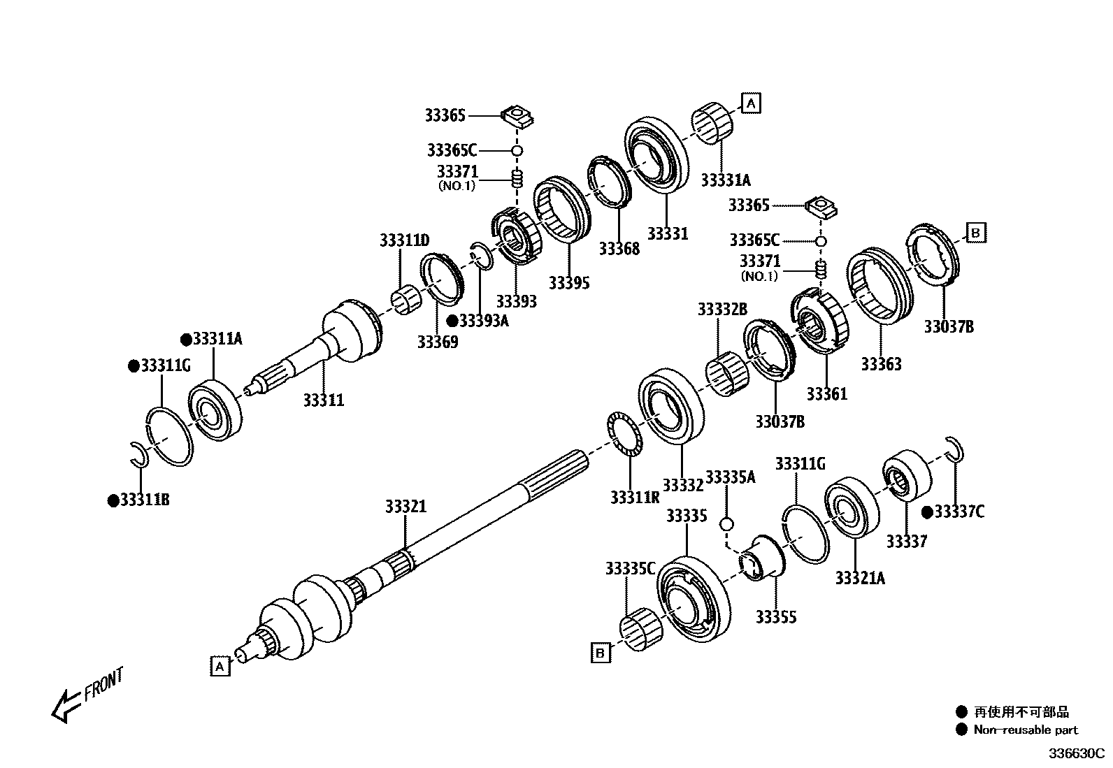 3305 — TRANSMISSION GEAR (MTM)