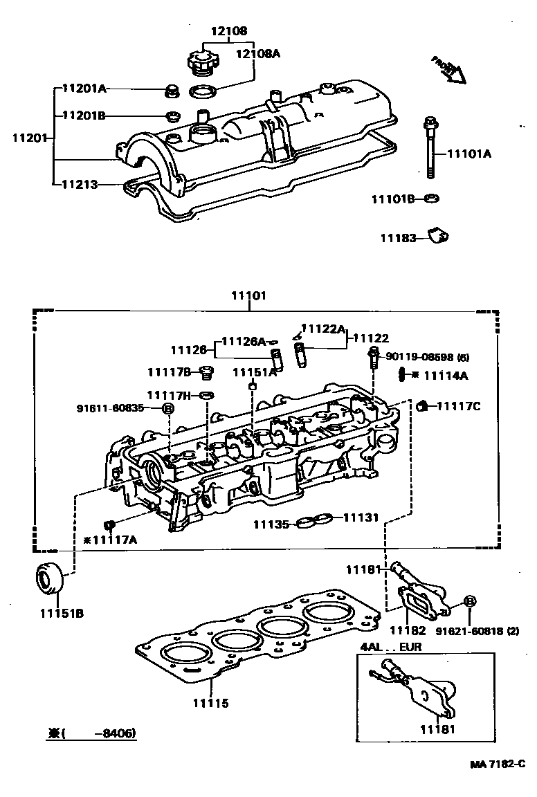1104 — CYLINDER HEAD