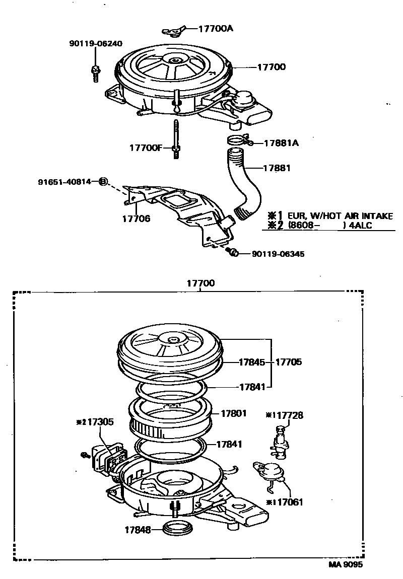 1703 — AIR CLEANER