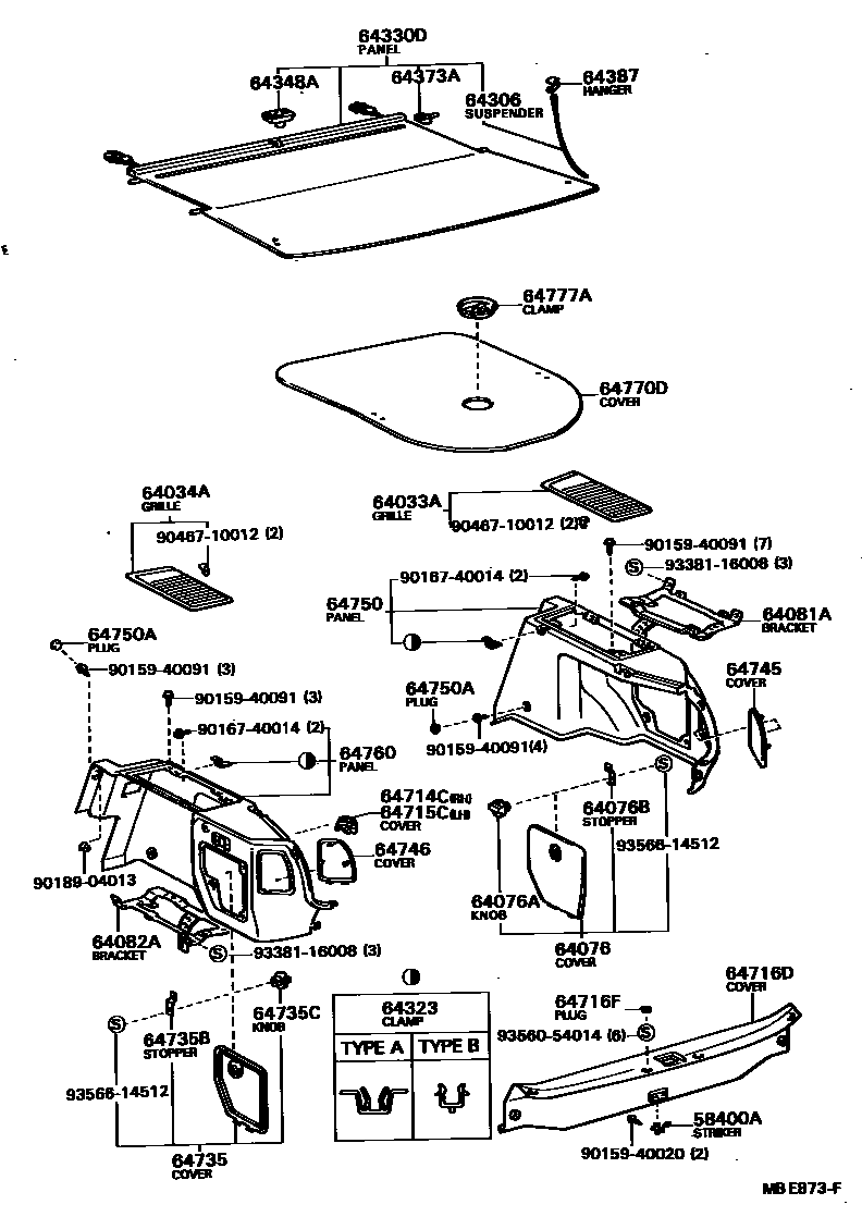 6404 — DECK BOARD & DECK TRIM COVER
