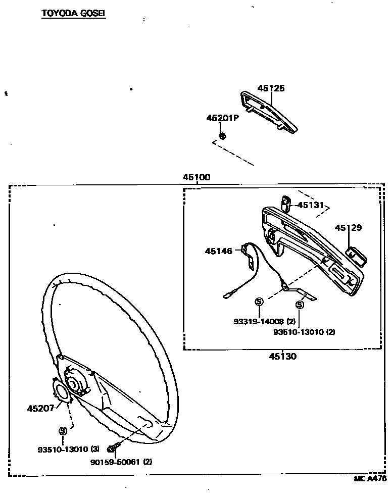 4504 — STEERING WHEEL