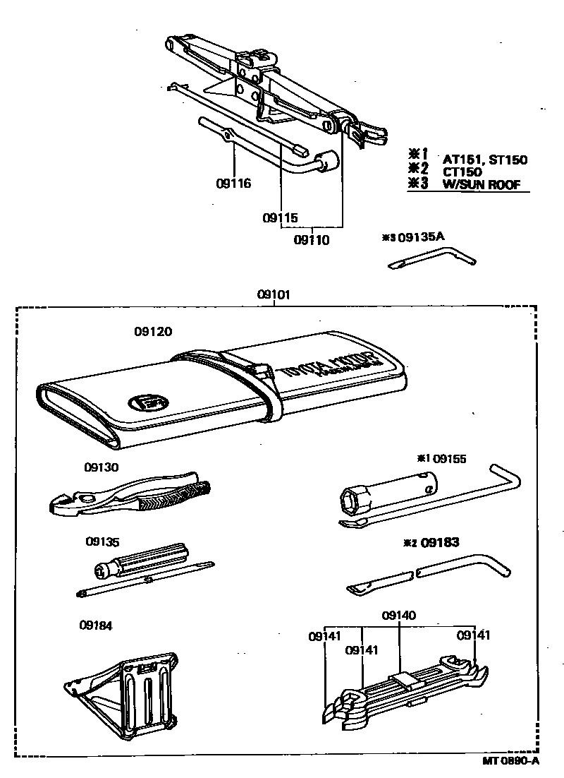 0901 — STANDARD TOOL