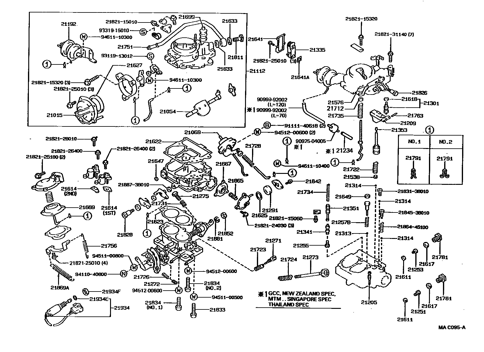 2103 — CARBURETOR