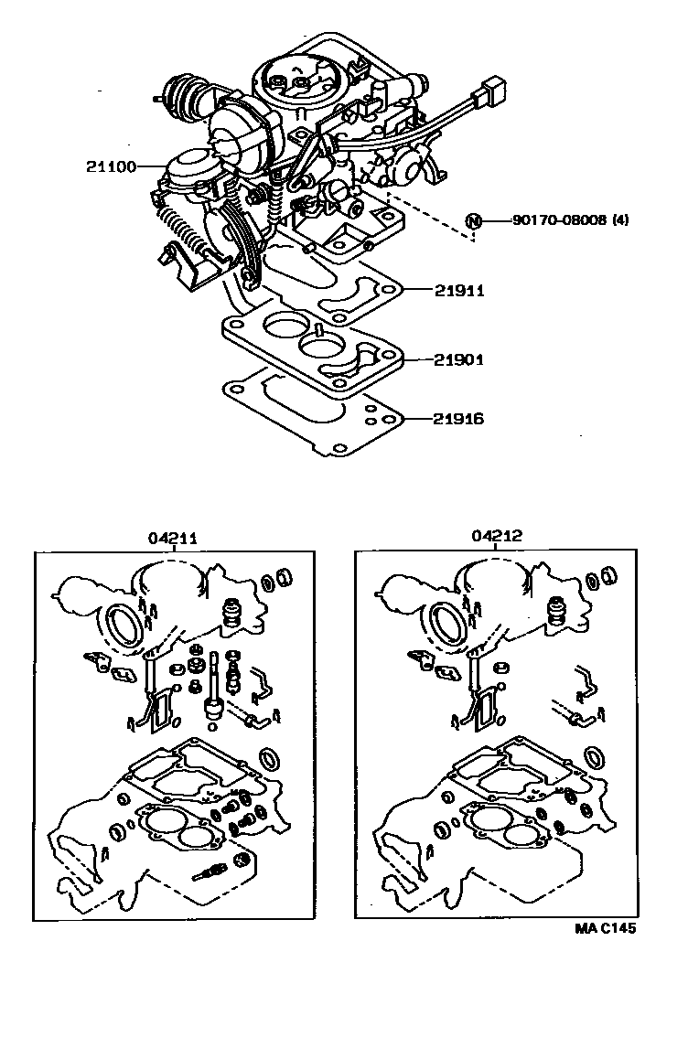 2102 — CARBURETOR ASSEMBLY