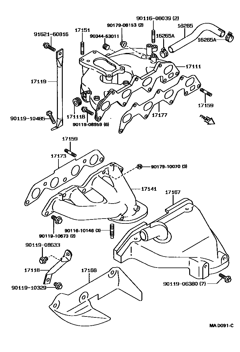 1701 — MANIFOLD