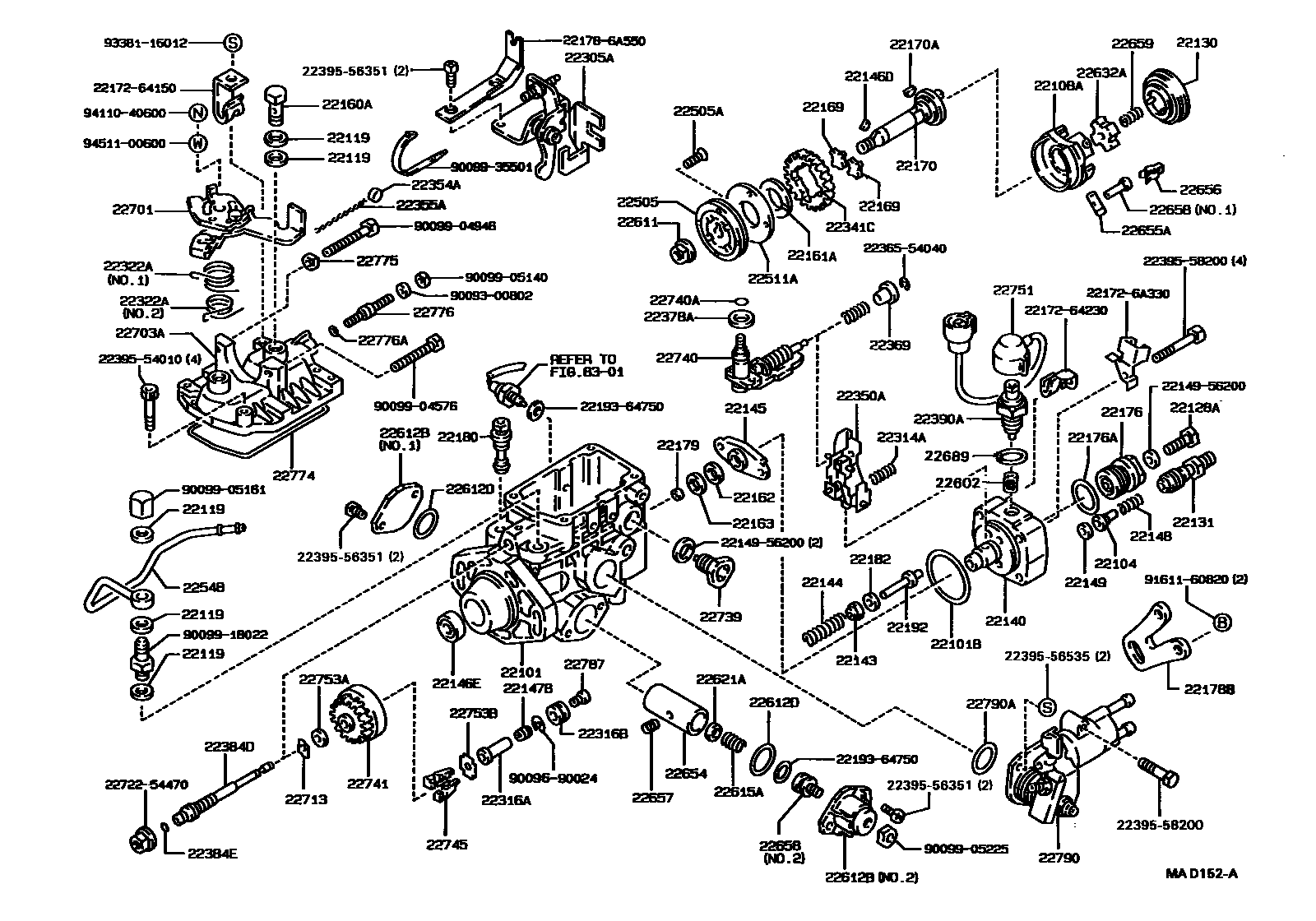 2203 — INJECTION PUMP BODY