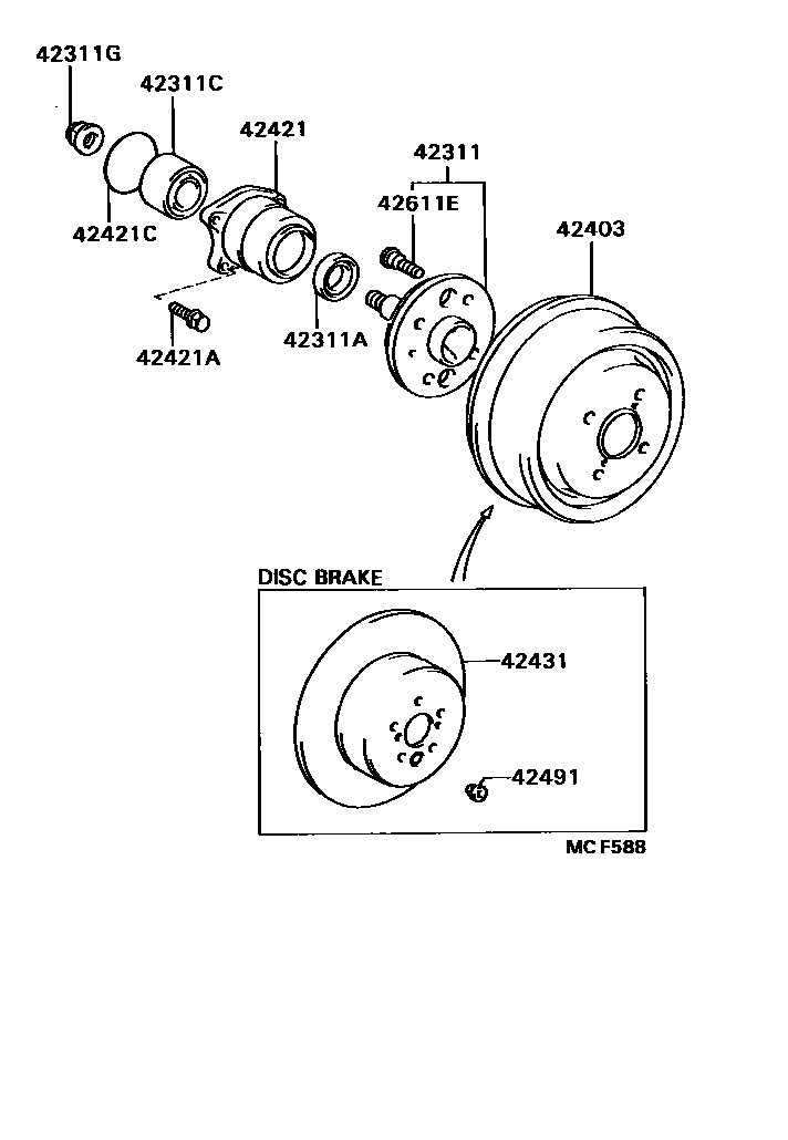 4102 — REAR AXLE SHAFT & HUB