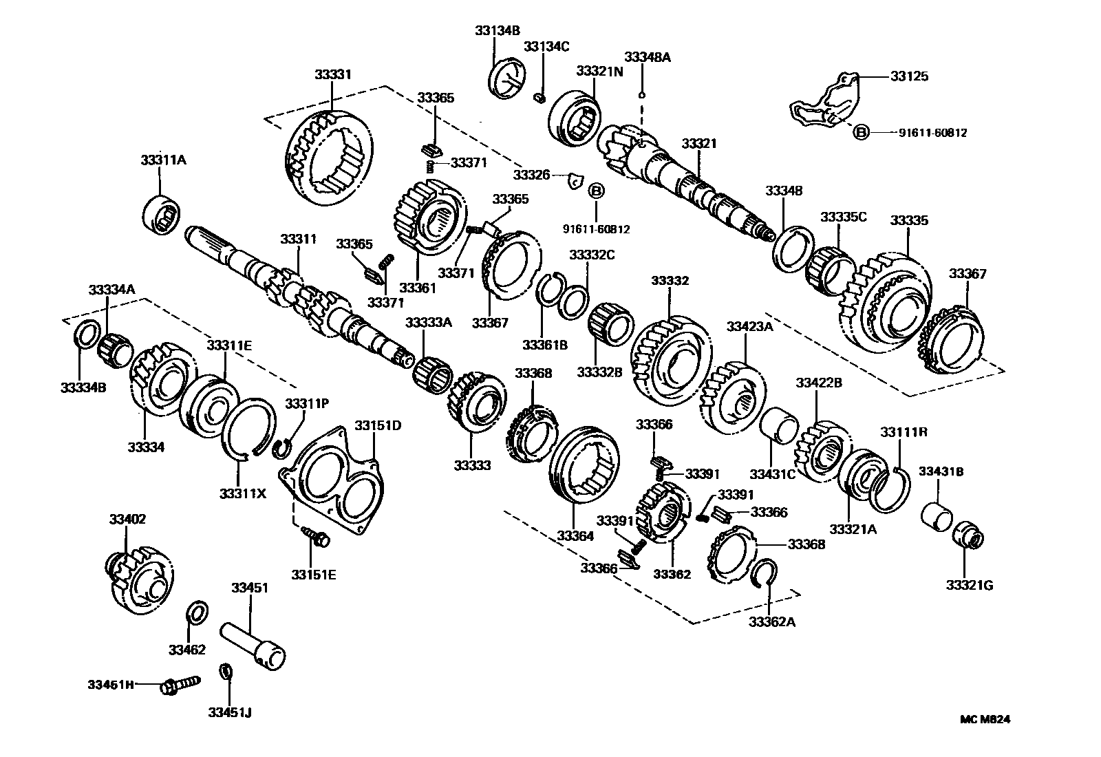 3305 — TRANSMISSION GEAR (MTM)