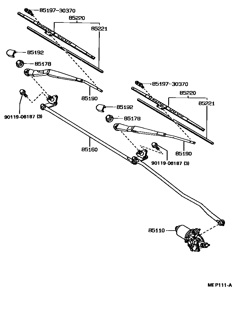 8501 — WINDSHIELD WIPER