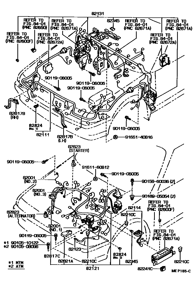 8202 — WIRING & CLAMP
