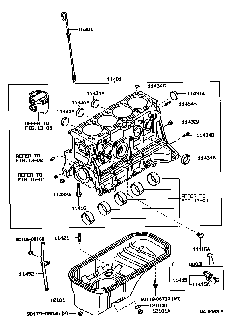 1105 — CYLINDER BLOCK