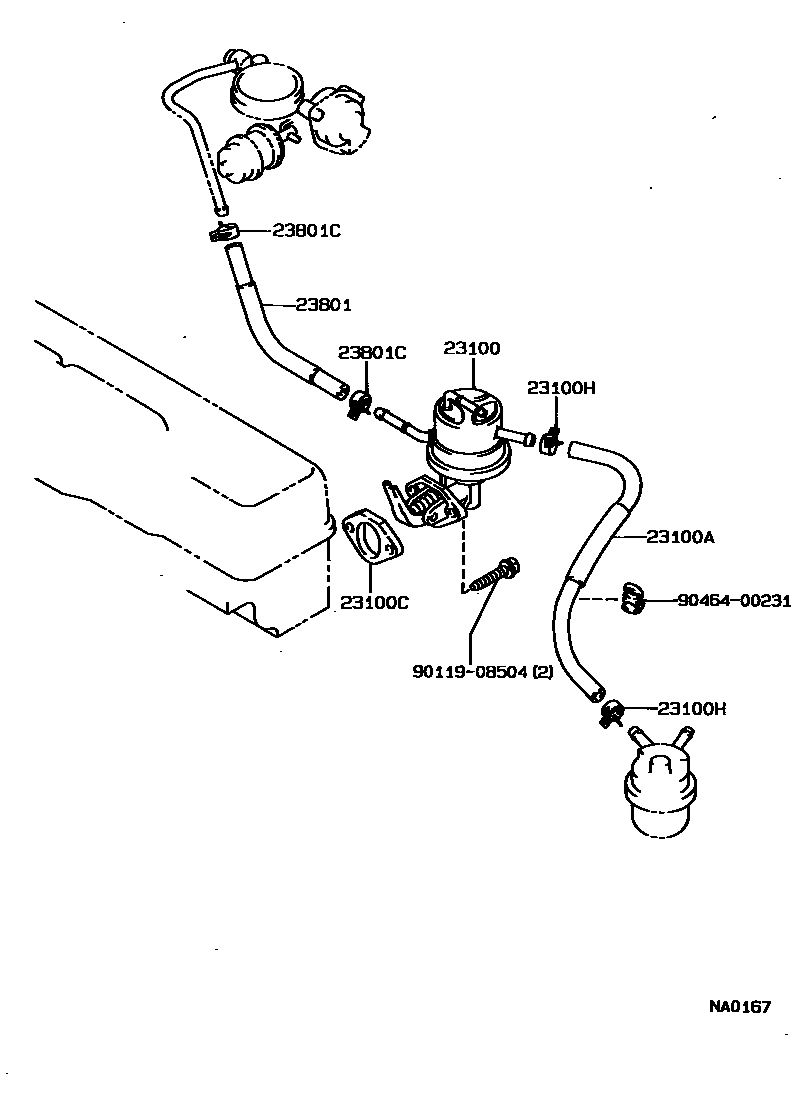 2301 — FUEL PUMP & PIPE
